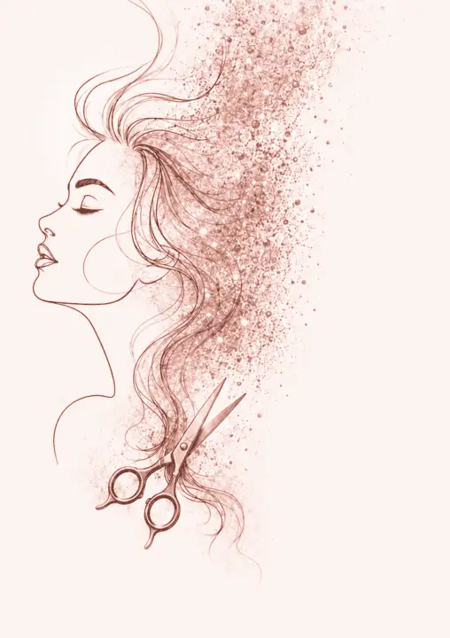 Poudre de Style Logo